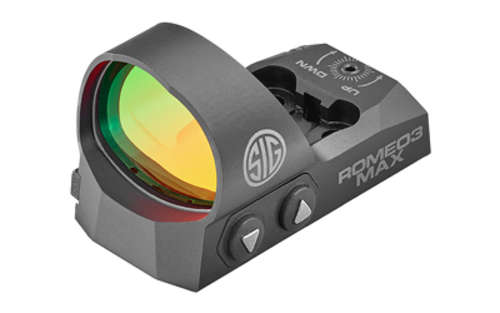 Sights Lasers Sig Sauer ROMEO3 Max SIG ROMEO3 MAX REFLEX SIGHT 3MOA BLK • Model: ROMEO3 Max